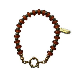 Pulsera artesanal de mujer  –  Hecho a mano.