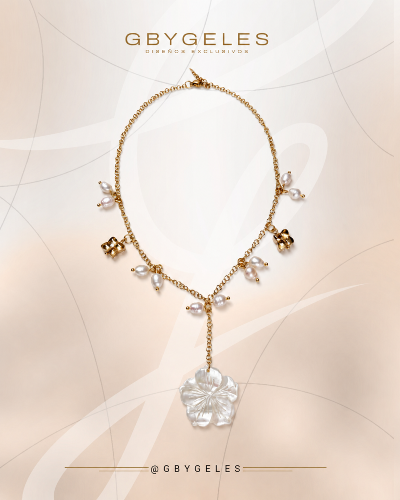Perlas Flor de Nácar GbyGeles
