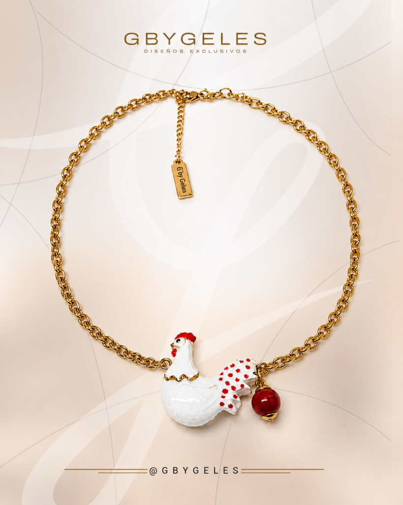 Gallina Acero Inoxidable GbyGeles