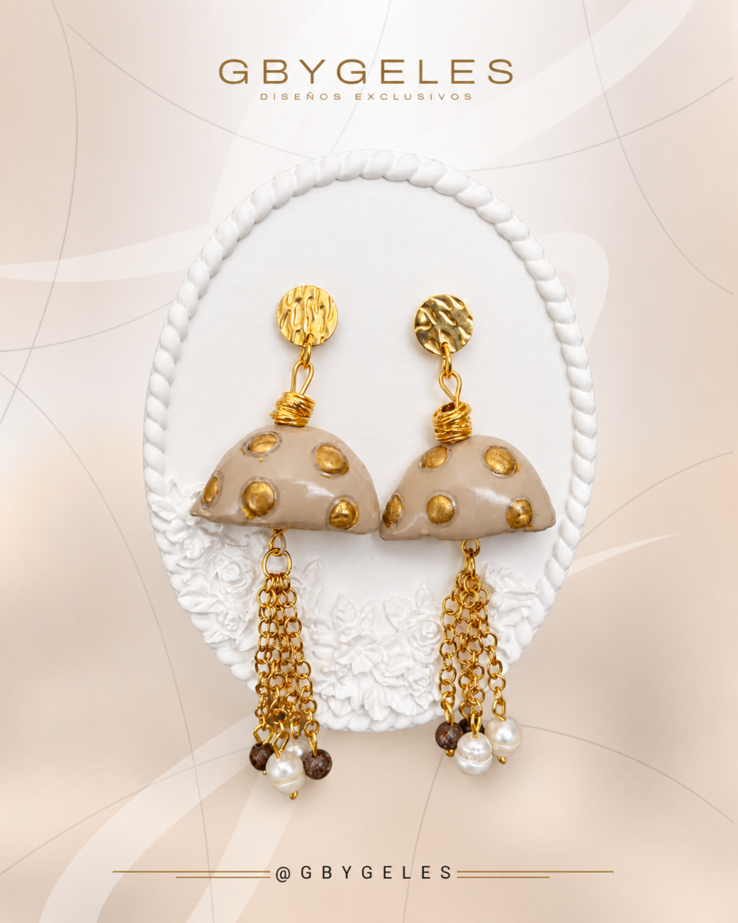Medusa Pendientes GbyGeles