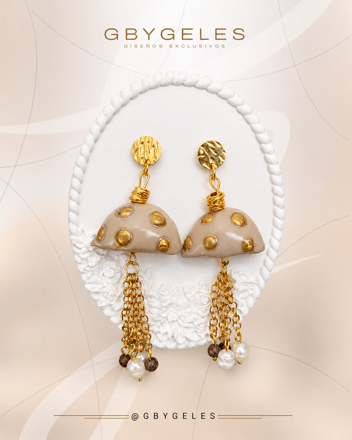 Medusa Pendientes